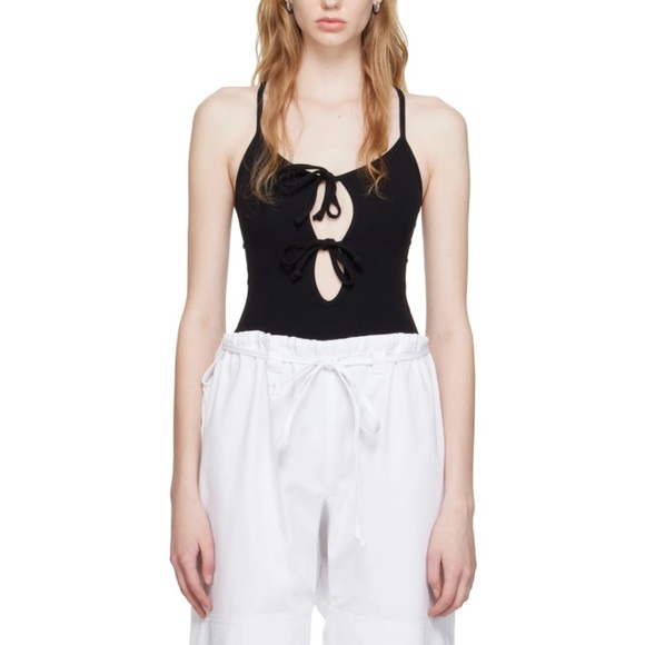 gil rodriguez bodysuit black with bows - Picture 4 of 7